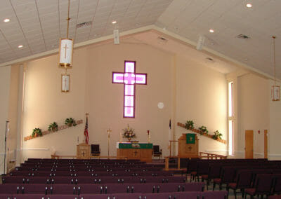 Jackson Builders church project, Holy Cross.