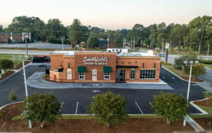 Jackson Builders Commercial/Retail Project, Smithfield Chicken 'N Bar-B-Q. Constructed in numerous areas around North Carolina.