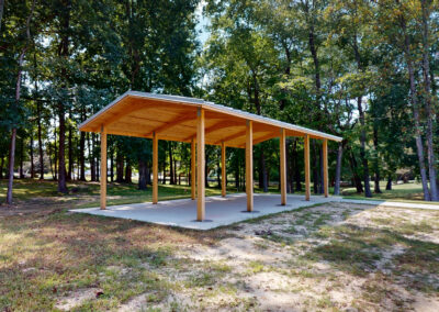 Jackson Builders Community Harper Park pickleball court located in Knightdale, North Carolina.