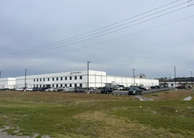 Jackson Builders Industrial Warehouse Project, Grupporeco located in Kinston, North Carolina.